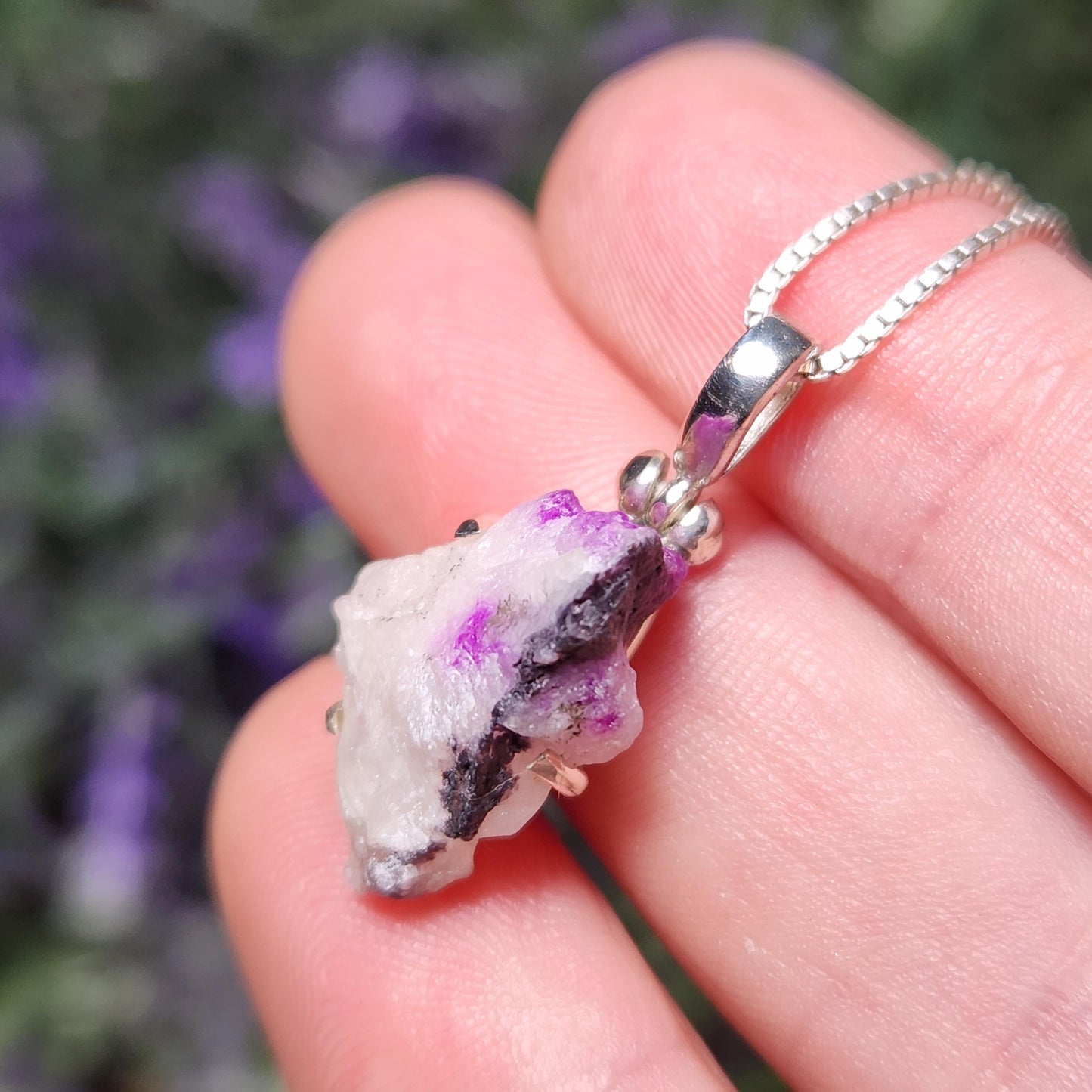 Gel Sugilite Pendant
