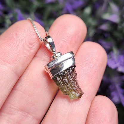 Moldavite Pendant