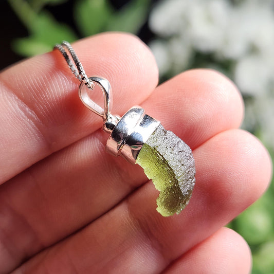 Moldavite Pendant