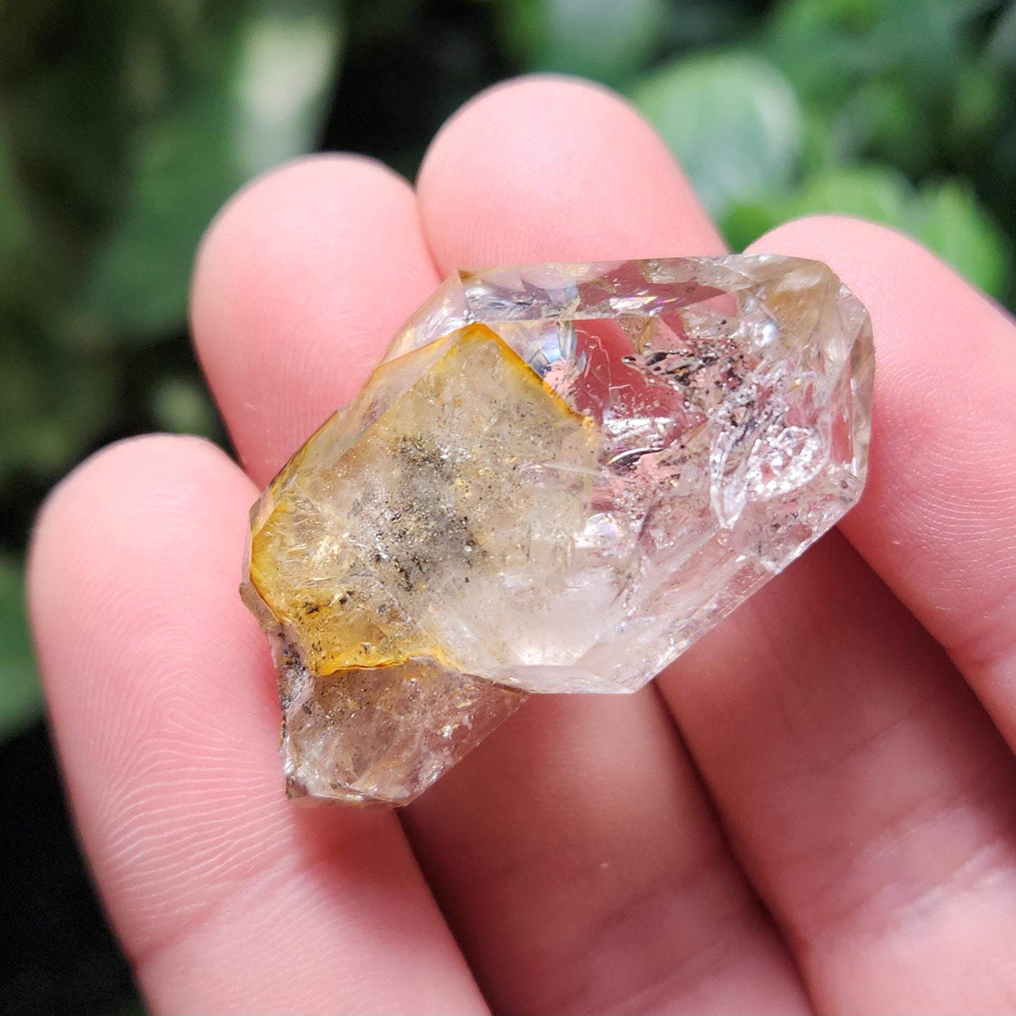 Golden Herkimer Diamond Crystal