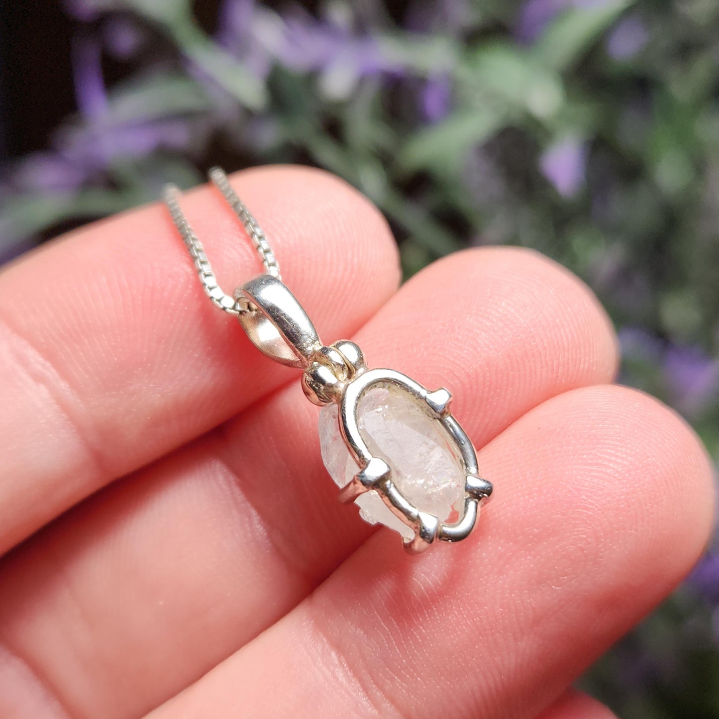 Euclase Crystal Pendant: RARE Brazilian Euclase Specimen Necklace