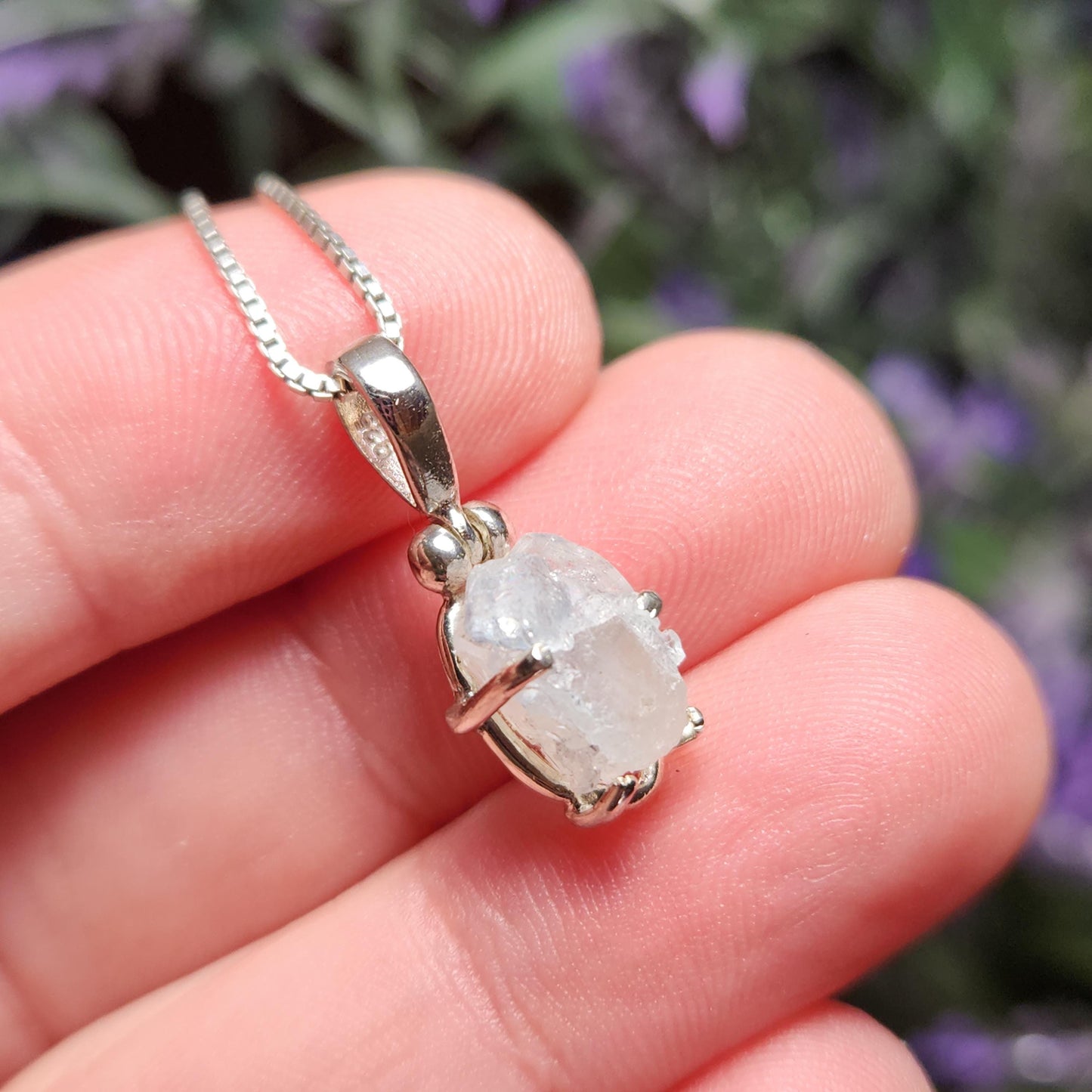 Euclase Crystal Pendant: RARE Brazilian Euclase Specimen Necklace