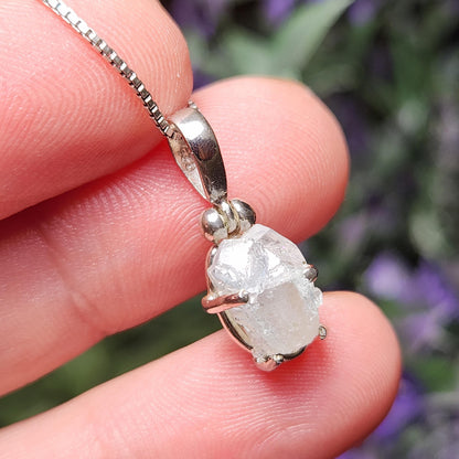 Euclase Crystal Pendant: RARE Brazilian Euclase Specimen Necklace