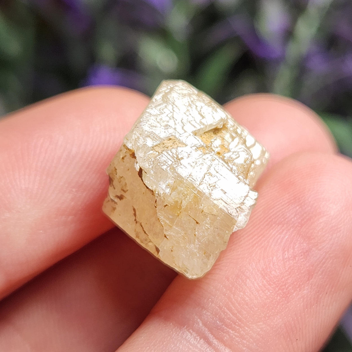 Etched Phenacite Crystal (25.24 carats), Phenakite Crystal Nigeria