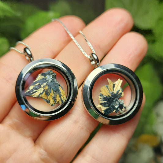 Hematite Rutile Pendant