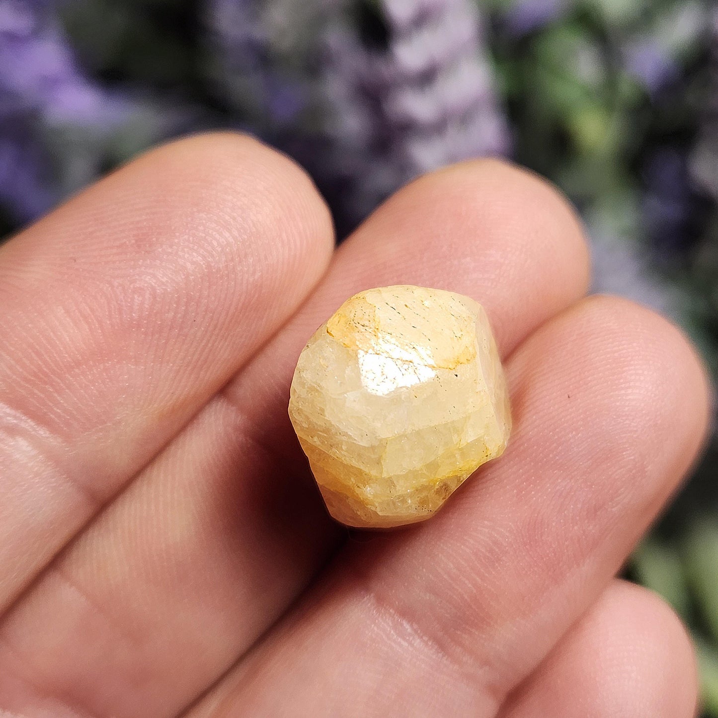 Golden Phenacite Crystal