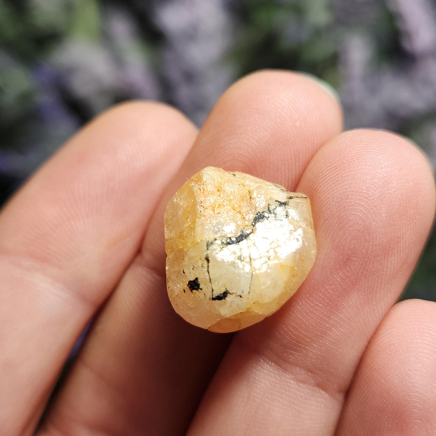 Golden Phenacite Crystal