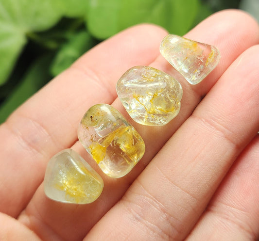 Polished Natural Topaz Crystal