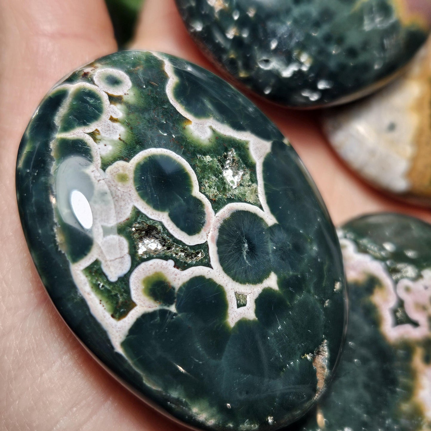 Ocean Jasper Palm Stone