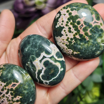 Ocean Jasper Palm Stone