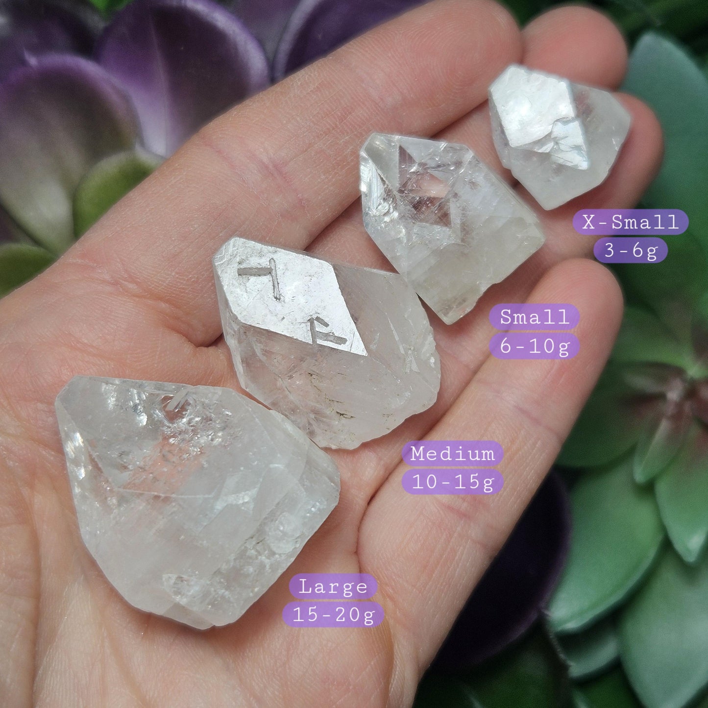 Apophyllite Crystal Point