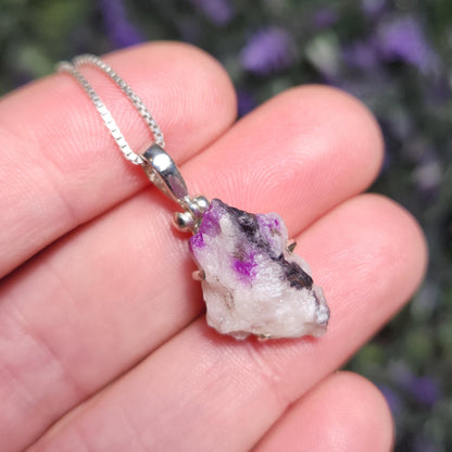 Gel Sugilite Pendant