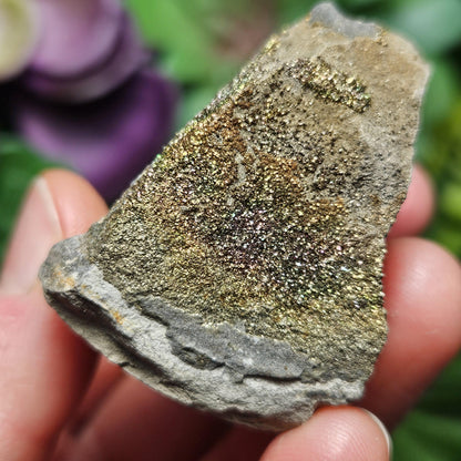Rainbow Pyrite Specimen