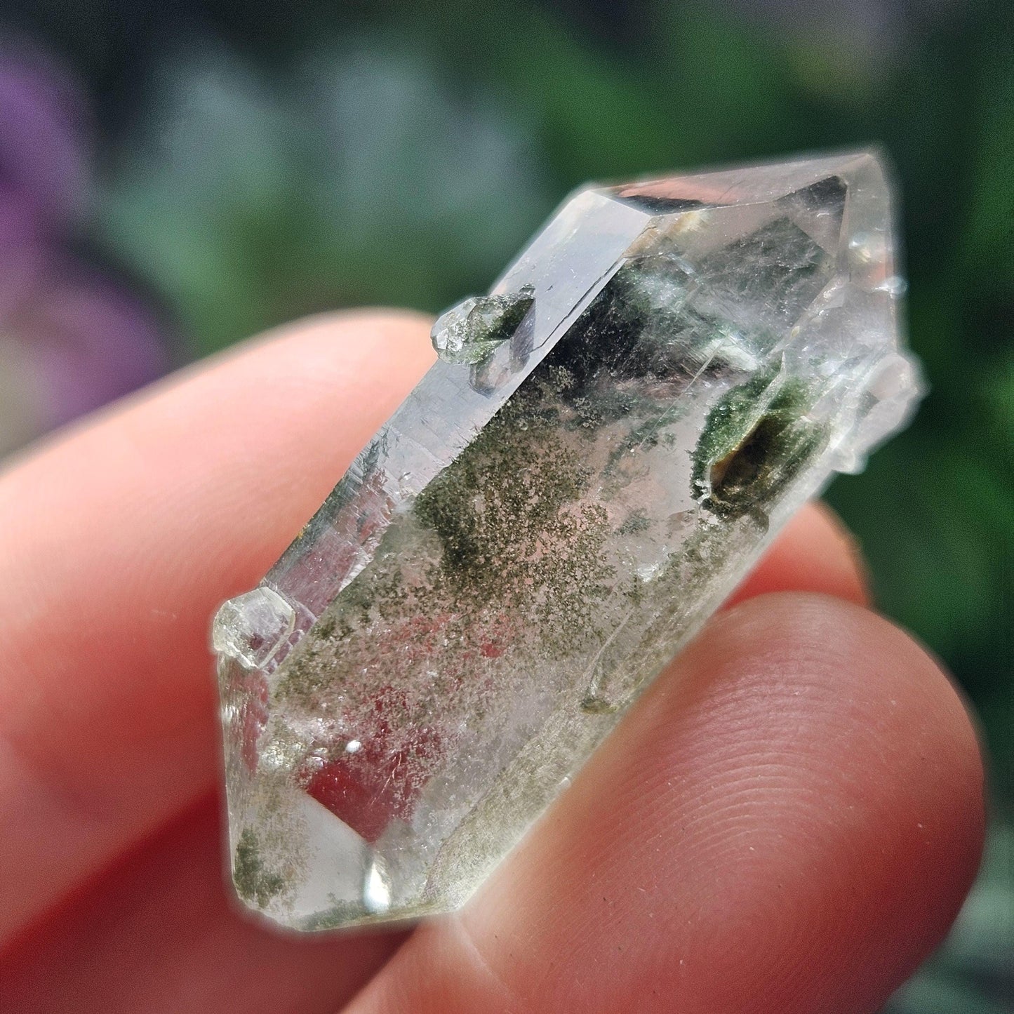 Green Phantom Himalayan Quartz