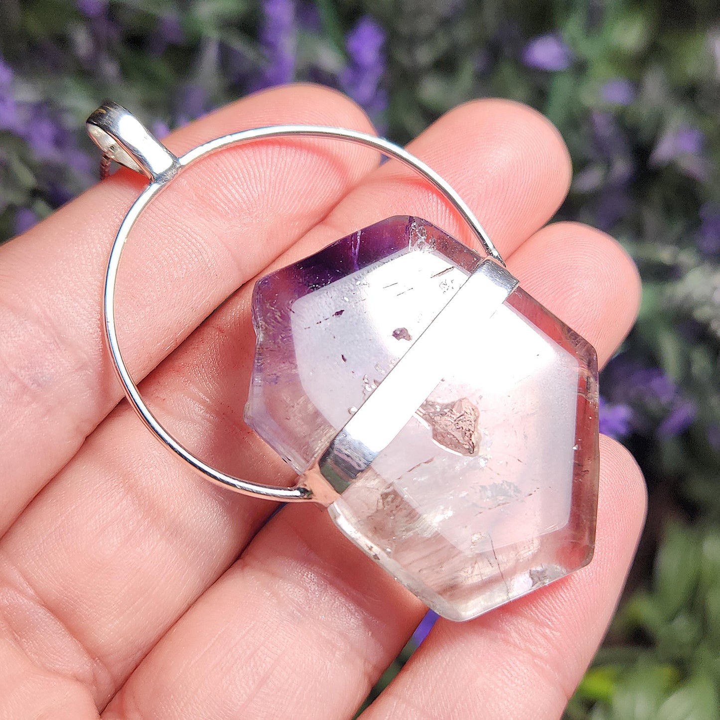 Brandberg Amethyst Pendant