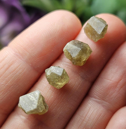Green Garnet Crystal