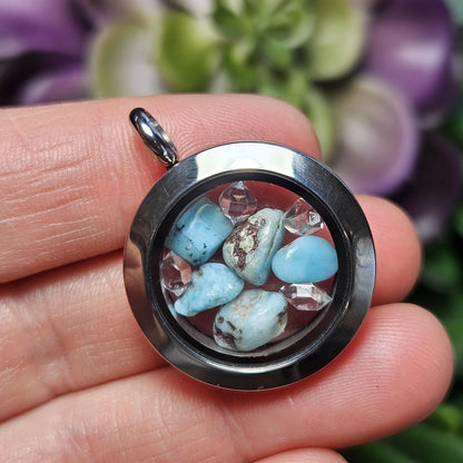 Larimar Pendant