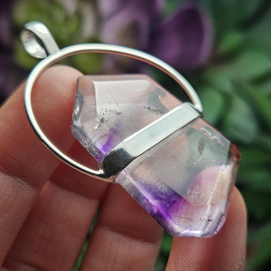 Brandberg Amethyst Pendant