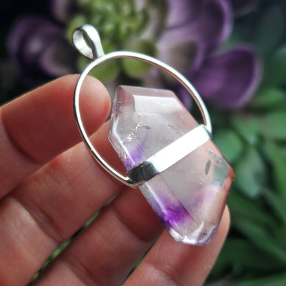 Brandberg Amethyst Pendant