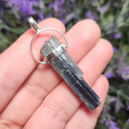 Blue Tourmaline Pendant