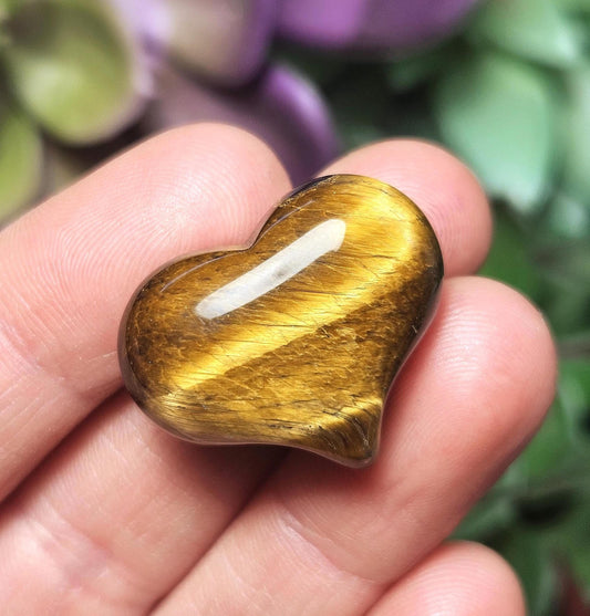 Tigers Eye Heart