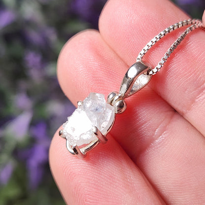 Euclase Crystal Pendant: RARE Brazilian Euclase Specimen Necklace