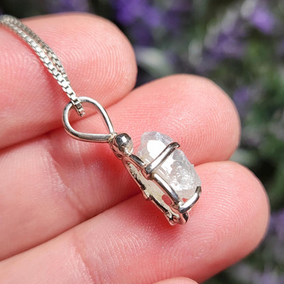 Euclase Crystal Pendant: RARE Brazilian Euclase Specimen Necklace
