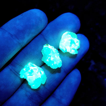 Blue Zincite Crystal