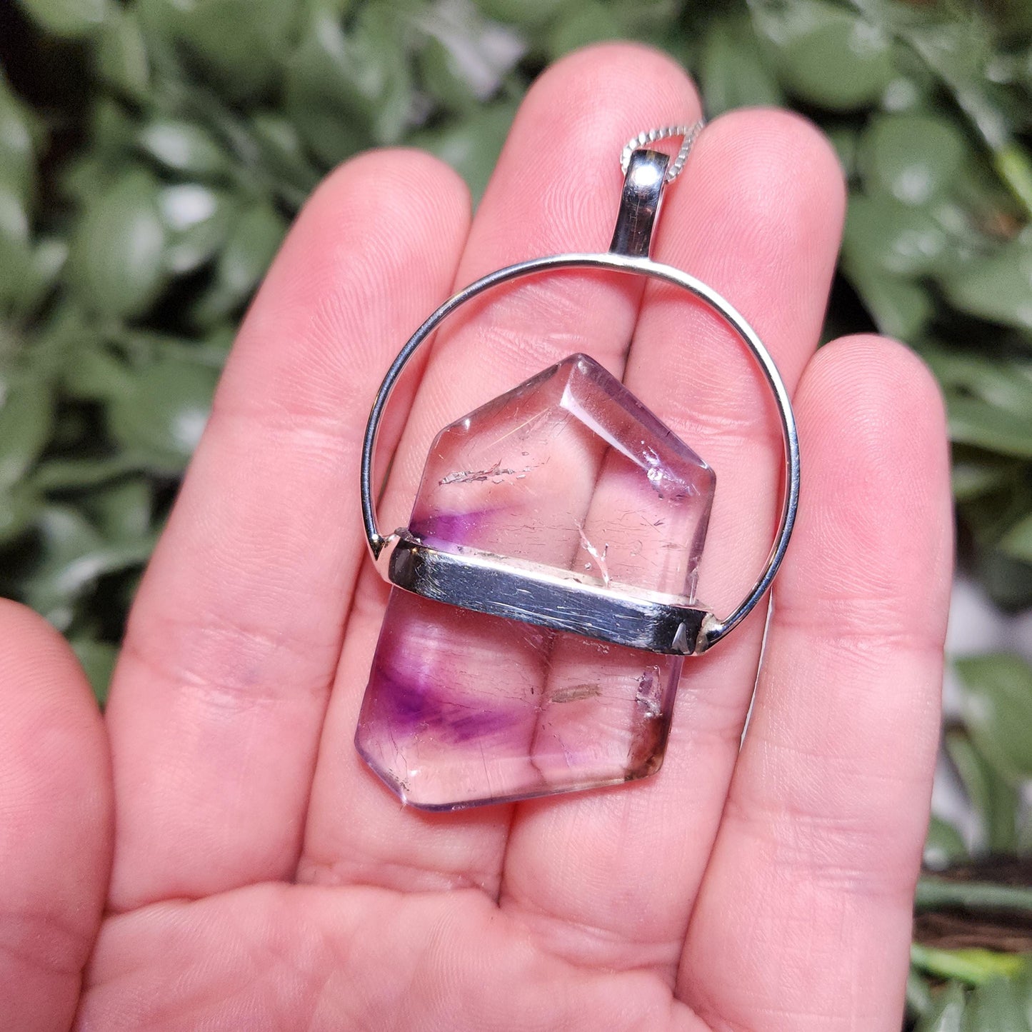 Brandberg Amethyst Pendant