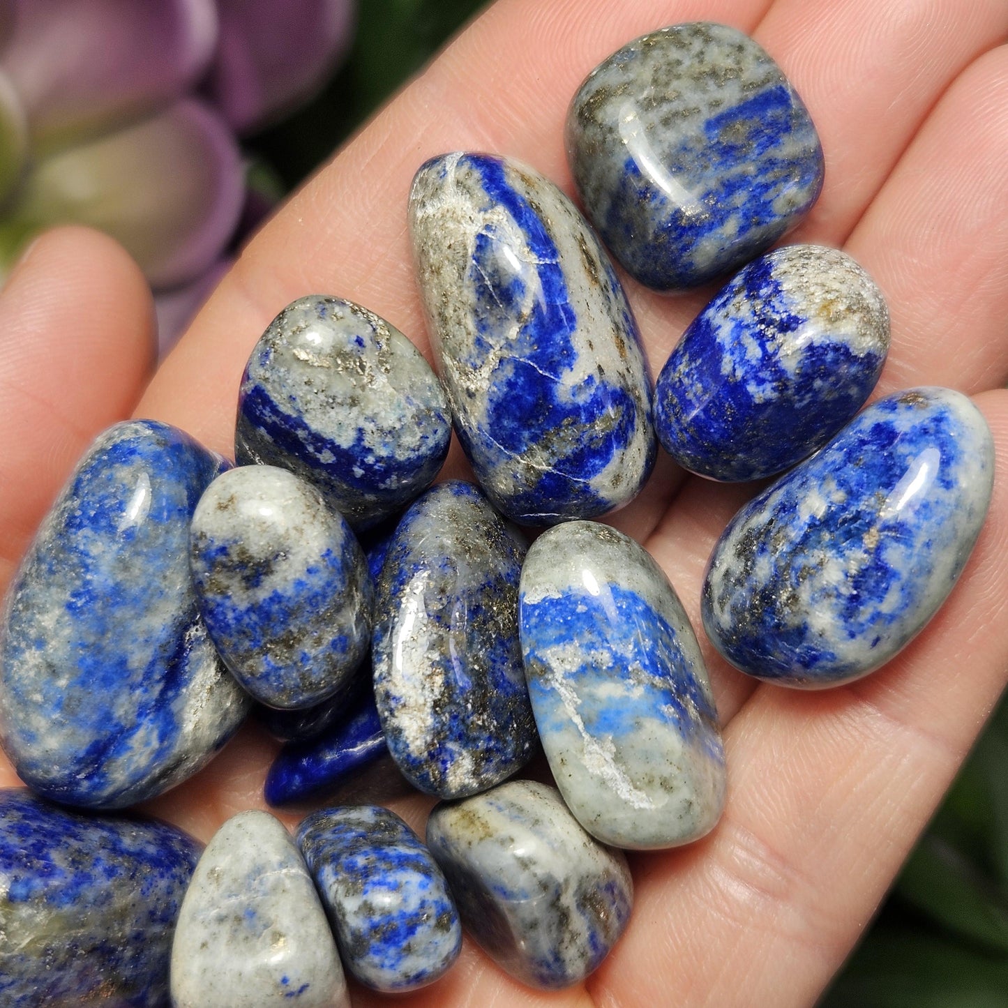 Lapis Lazuli Crystal Tumbled Stone