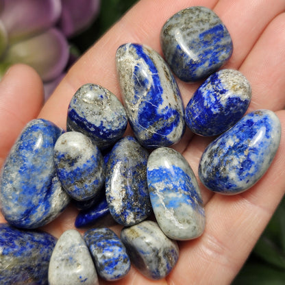 Lapis Lazuli Crystal Tumbled Stone