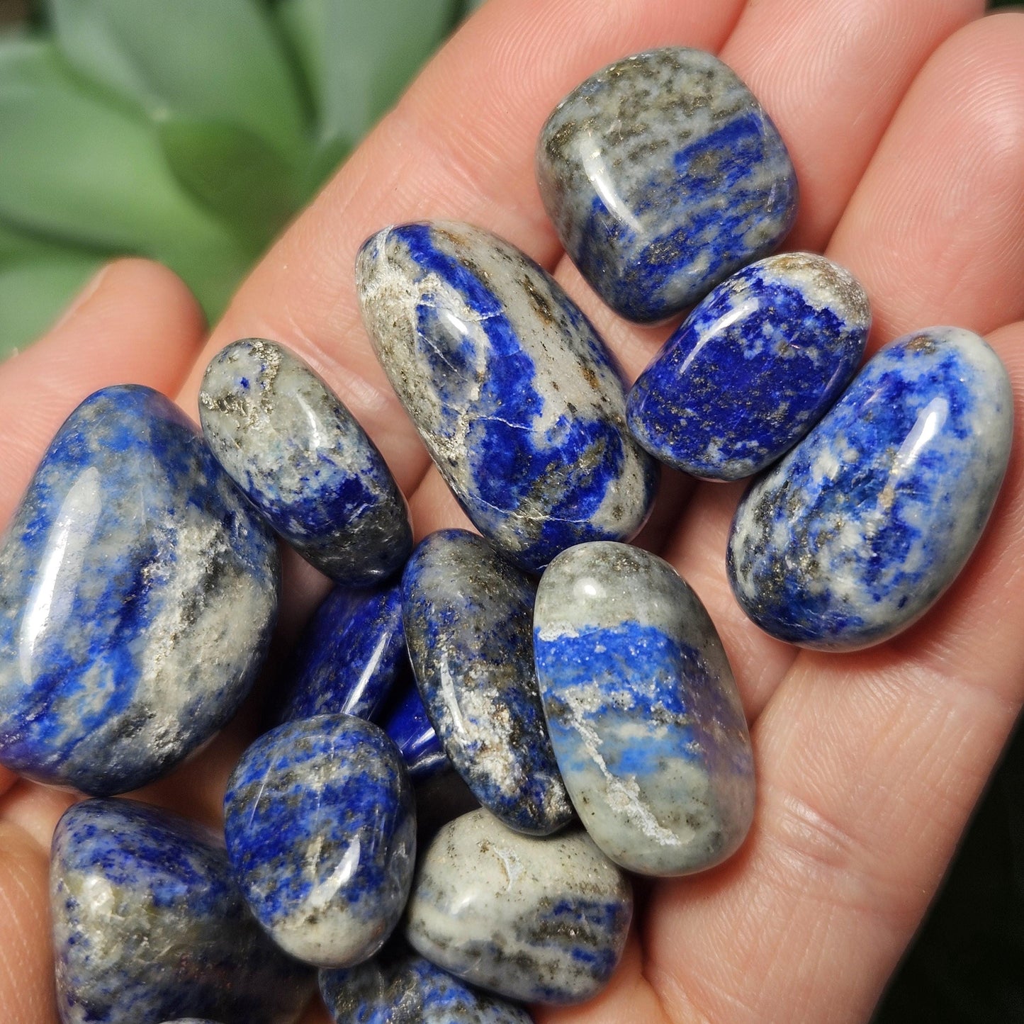 Lapis Lazuli Crystal Tumbled Stone