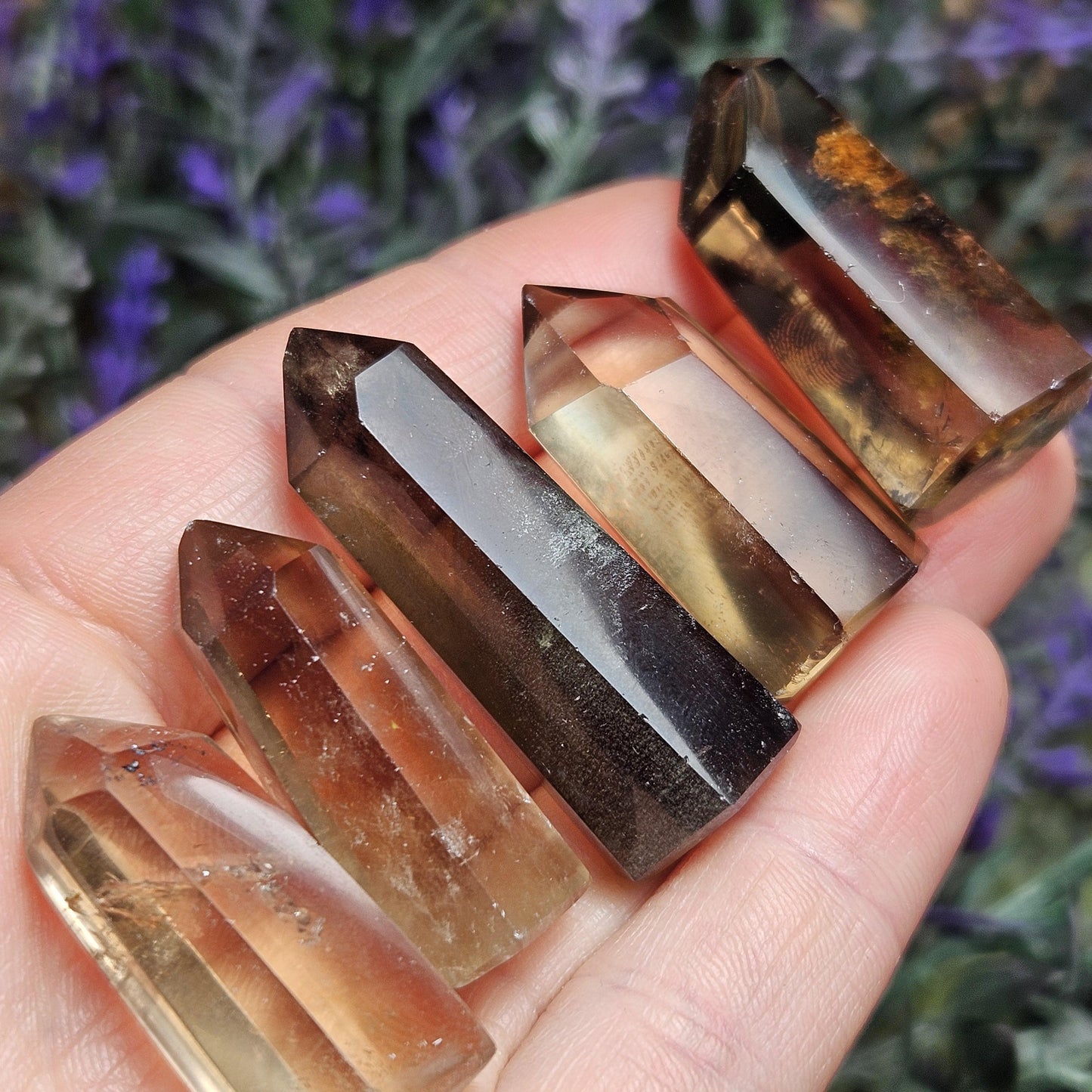 Smoky Quartz Crystal Tower