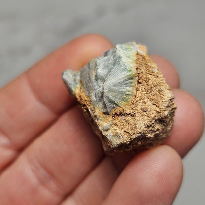 Wavellite Crystal Specimen, Raw Radial Arkansas Stone