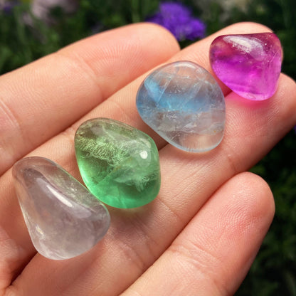 Rainbow Fluorite Crystal