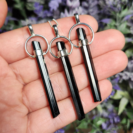 Black Tourmaline Pendant