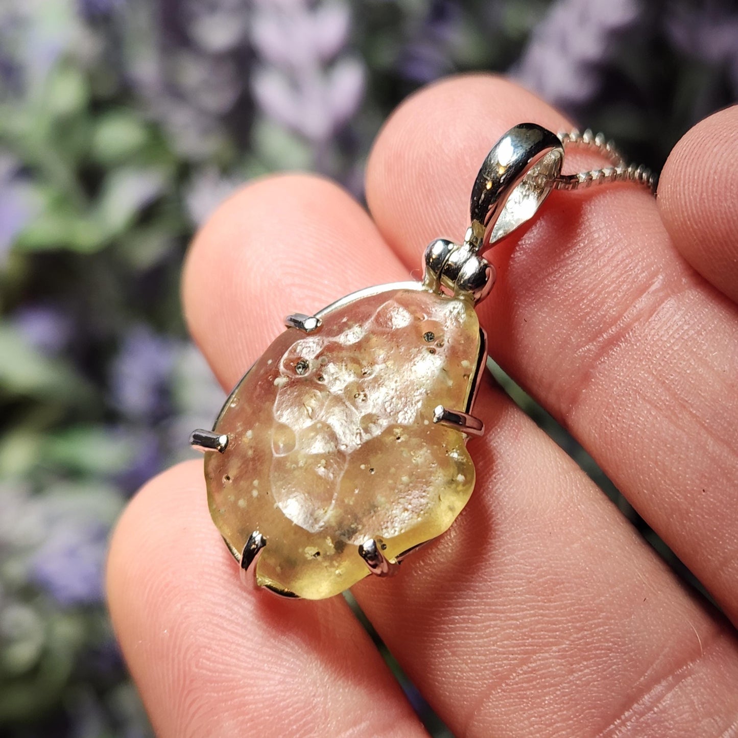 Libyan Desert Glass Pendant