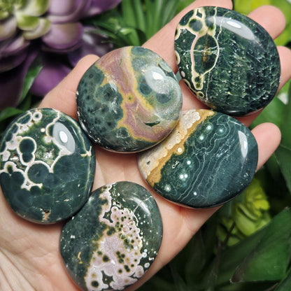 Ocean Jasper Palm Stone