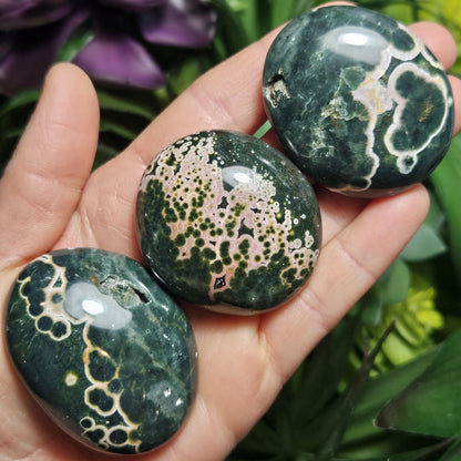 Ocean Jasper Palm Stone