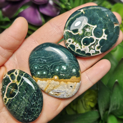 Ocean Jasper Palm Stone