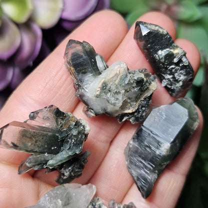 Green Phantom Himalayan Quartz