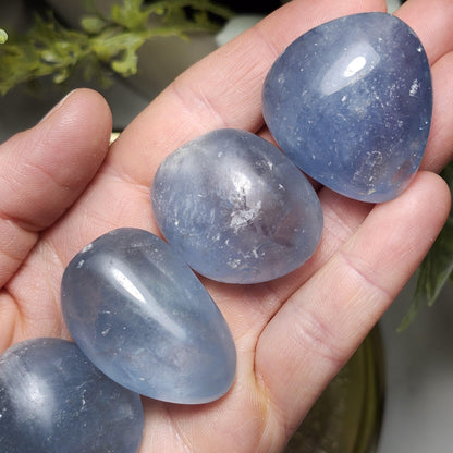 Polished Celestite Crystal