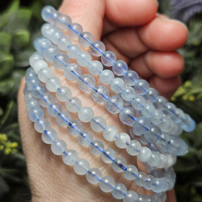 Aquamarine Crystal Bracelet