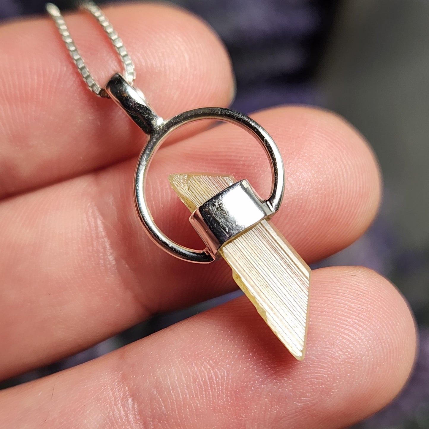 Euclase Pendant