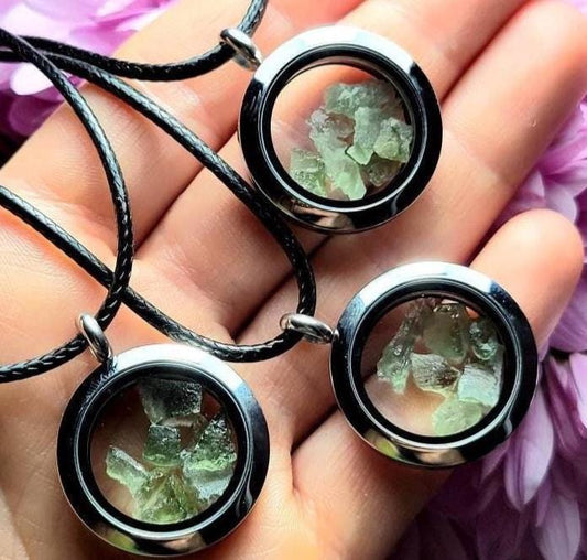 Moldavite Pendant