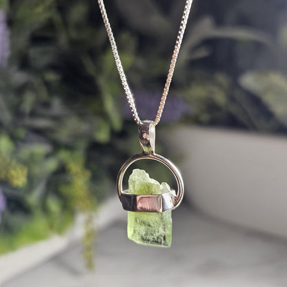 Terminated Peridot Pendant