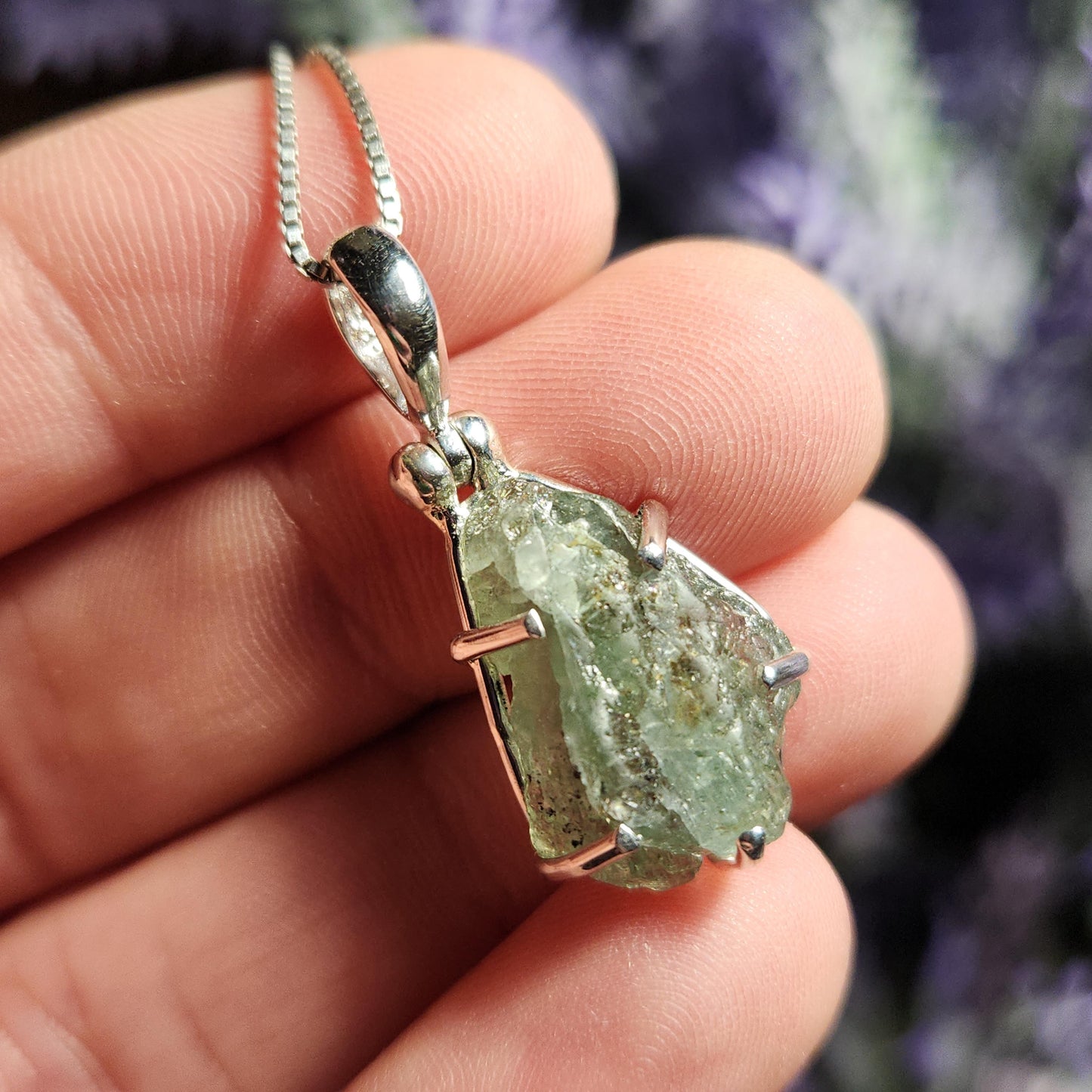 Grandidierite Pendant