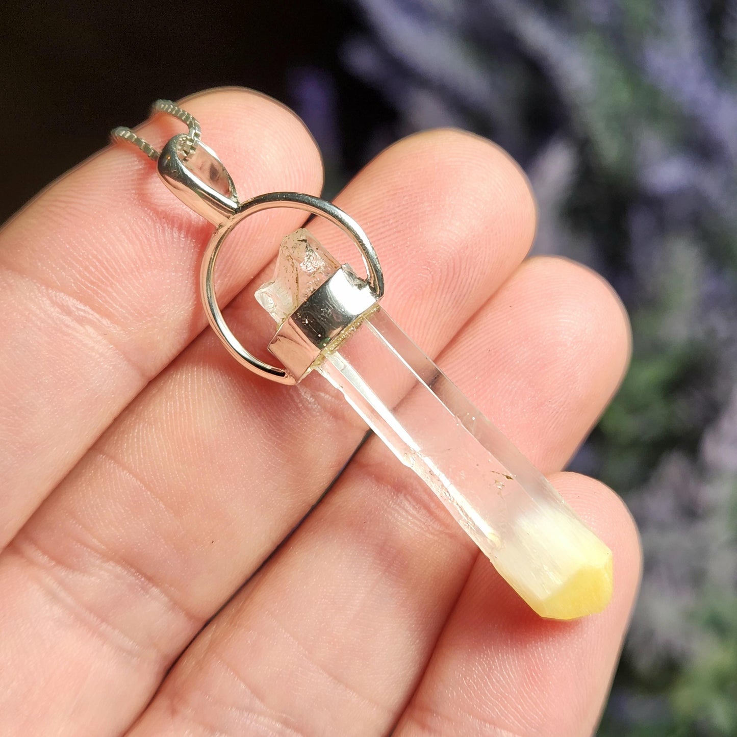 Mango Quartz Pendant