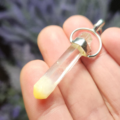 Mango Quartz Pendant