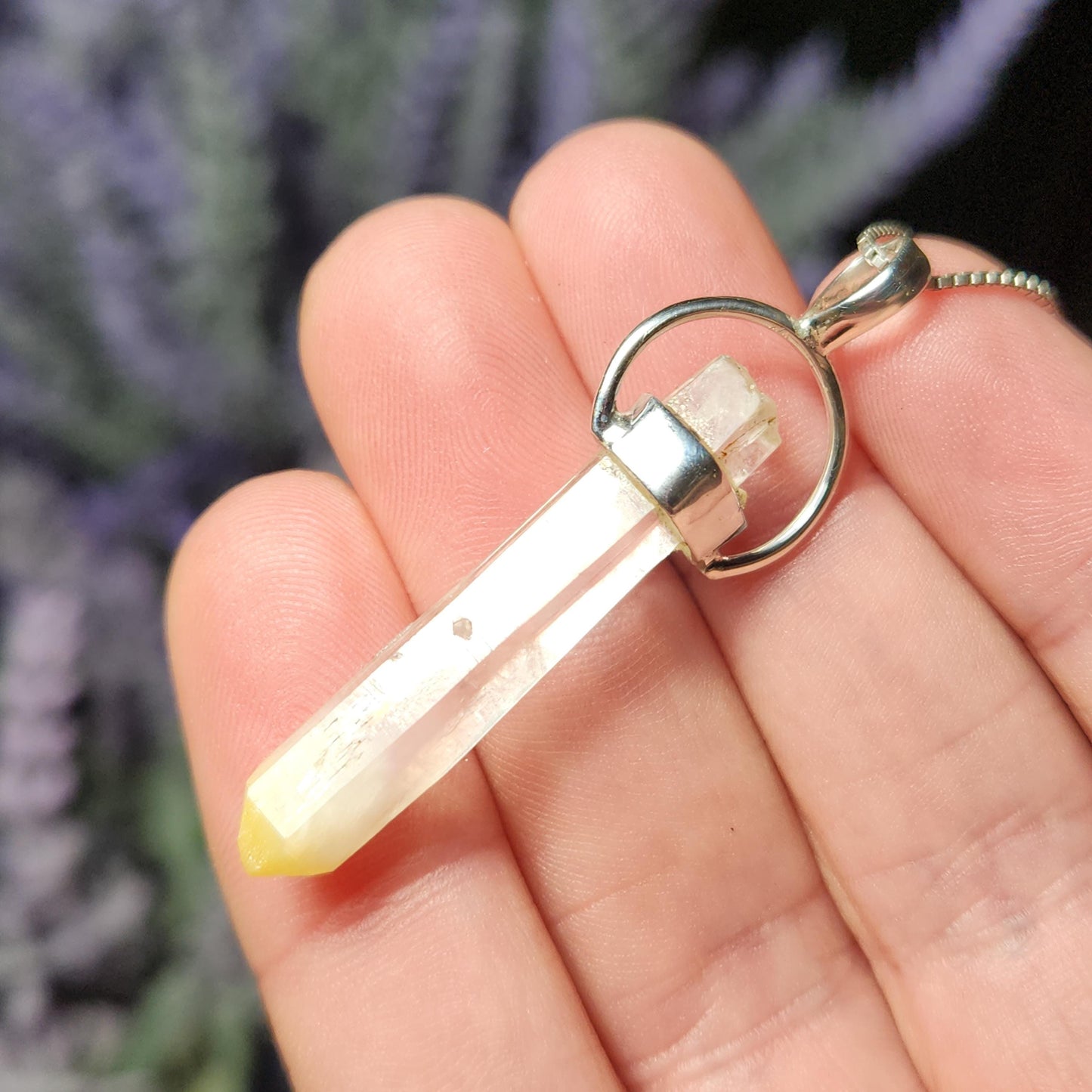 Mango Quartz Pendant